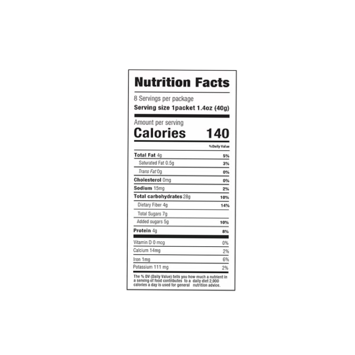 Avelina Honey Raisins & Almonds Instant Oatmeal 320g