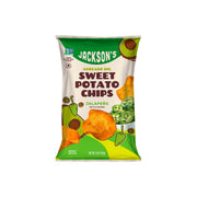 Jacksons Sweet Potato Chips Spicy Jalapeno 142gm