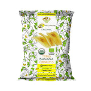 J&C Organic Thins Banana Crinkles 50gm