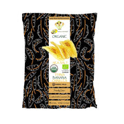 J&C Organic Sea Salt Thins Banana Crinkles 50gm