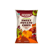 Jacksons Sweet Potato Chips Carolina Bbq 142gm