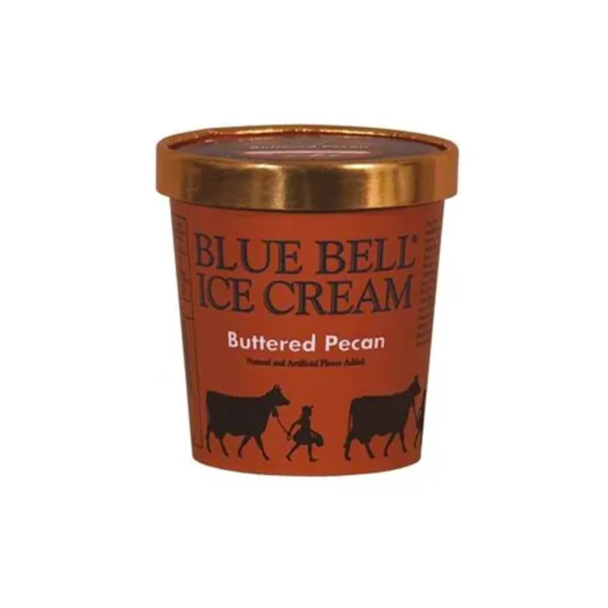 Blue Bell Ice Cream Buttered Pecan 473 Ml