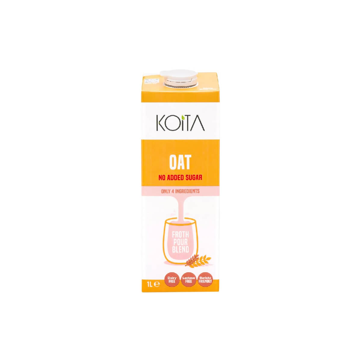 Koita Oat Milk Plant  Milk (No Added Sugar) 1LTR