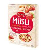 Emco Crunchy Muesli With Strawberry Almonds 375gm