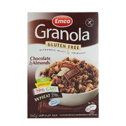 Emco Granola Gluten Free With Chocolate & Almonds 340gm