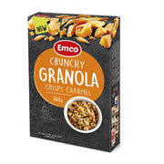 Emco Crunchy Granola Crispy Caramel 340gm