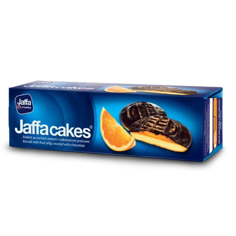 Jaffa Cakes Classic Orange Fruit Jelly Covered Biscut 155gm