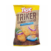 Trik Triker Crunchy Cracker Onion and Sour Cream 90gm