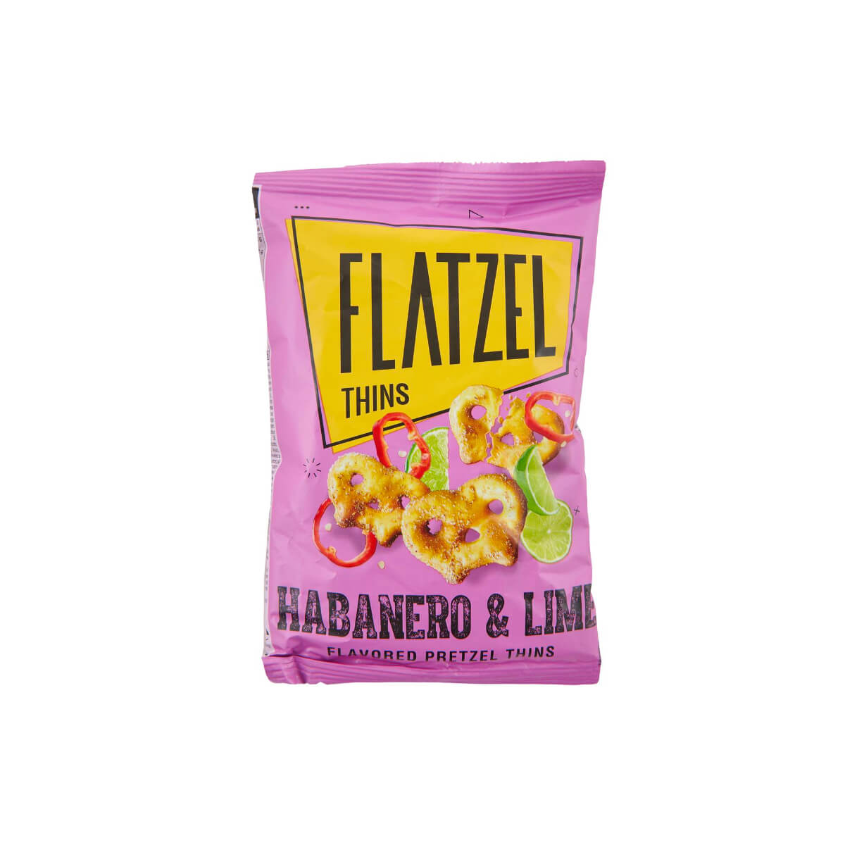 Flatzel Habanero & Lime Pretzels 65g