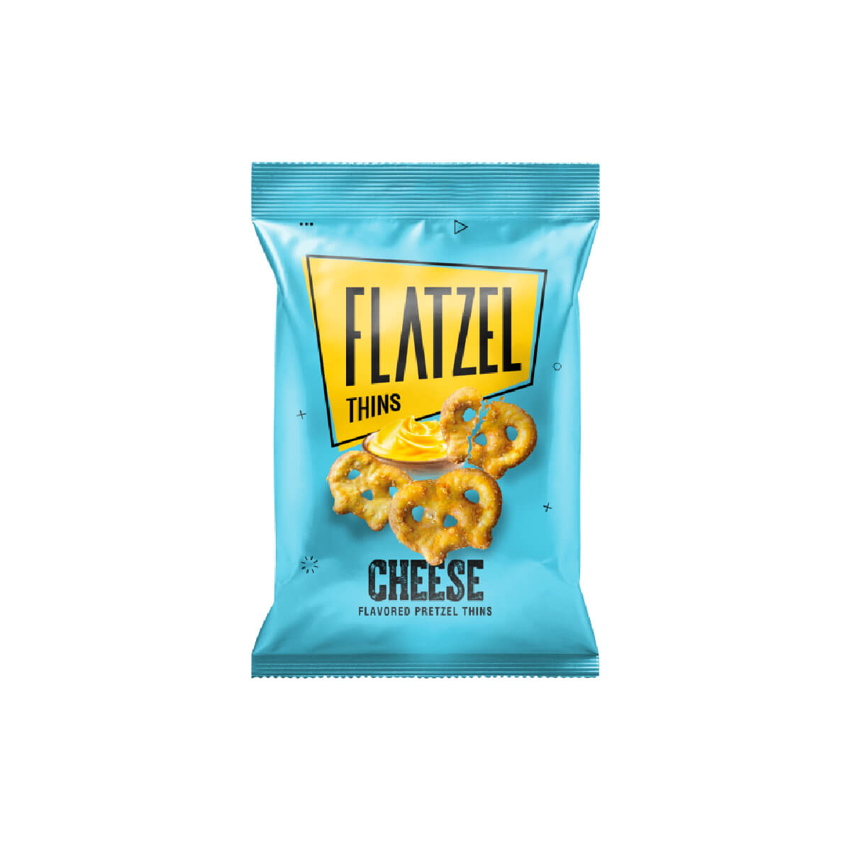 Flatzel Cheese Flavored Pretzels 65g