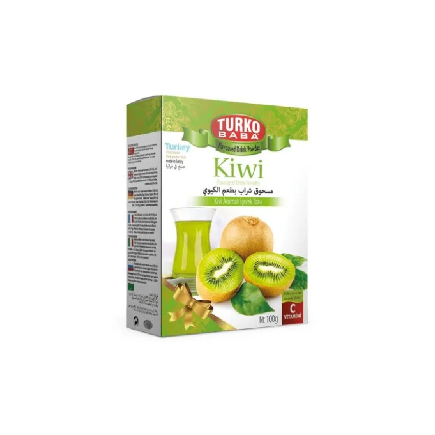 Turkish Turko Baba Kiwi (Kivi Aromali Icecek Tozu) 300gm