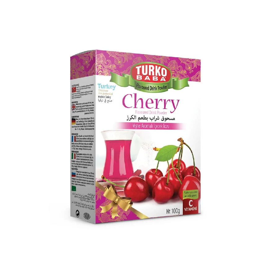 Turkish Turko Baba Cherry (Visne Aromali Icecek Tozu) 300gm