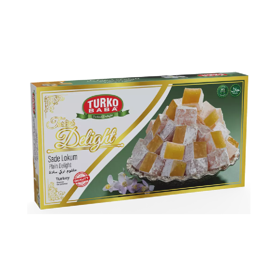 Turkish Torku Baba Plain Delight (Sade Lokum) 225gm