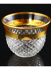 6Pcs Cawa Cups Set Gold