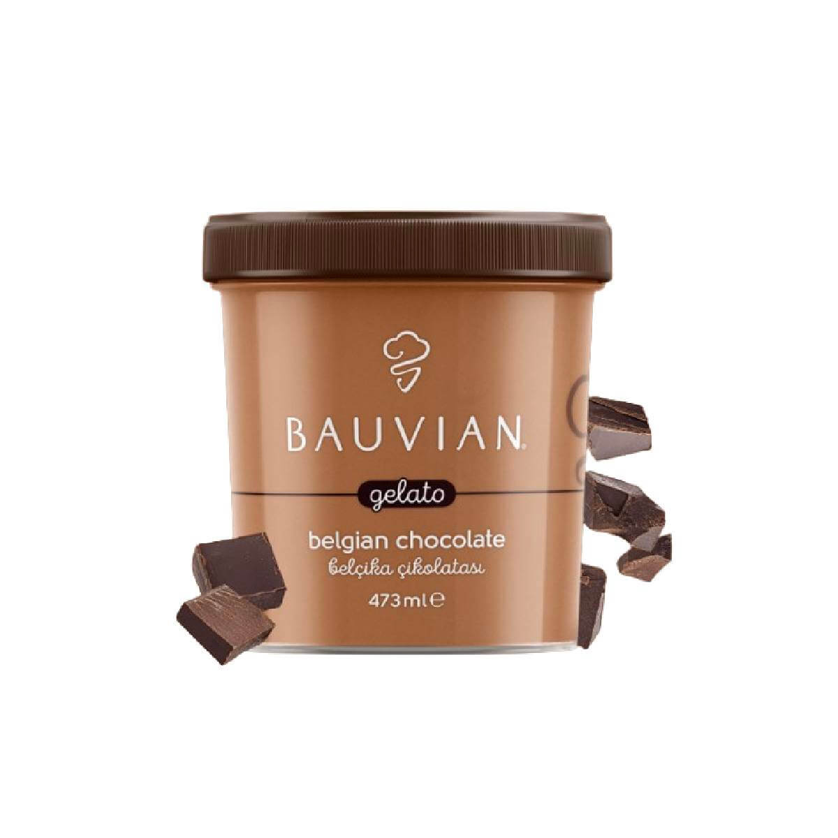 Turkish Bauvian Belgian Chocolate Ice Cream (Belcika Cikolatasi Dondurma) 437ml