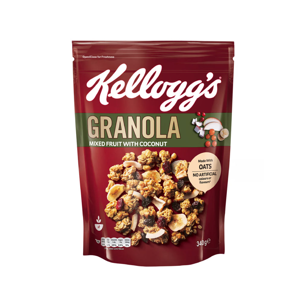 Kellogg's Granola Mixed Fruit with Coconut 340gm