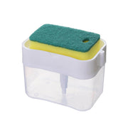 Kitchen Soap Dispenser & Sponge Holder Set