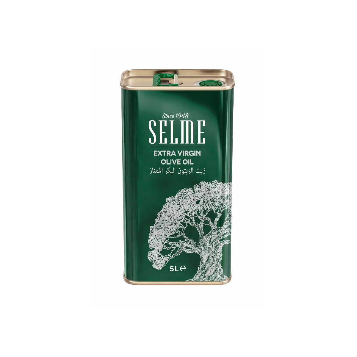 Turkish Selme Extra Virgin Olive Oil (Naturel Sizma Zeytinyagi) 5L