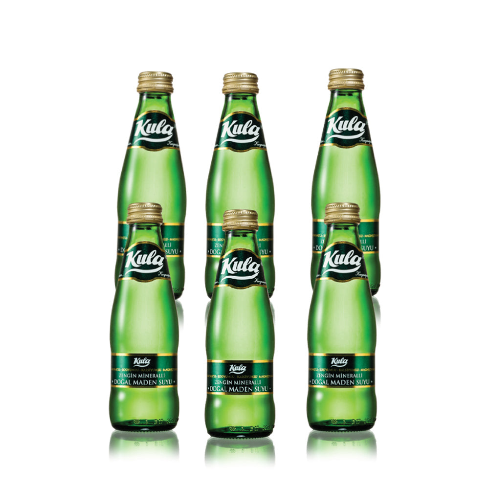 Kula Natural Sparkling Mineral Water 6x250ml