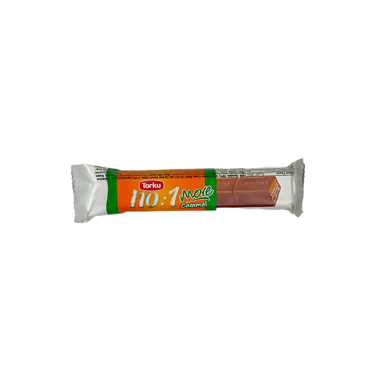 Torku No 1 More Chocolate & Milk Cocoa Coated Wafer With Caramel 32g