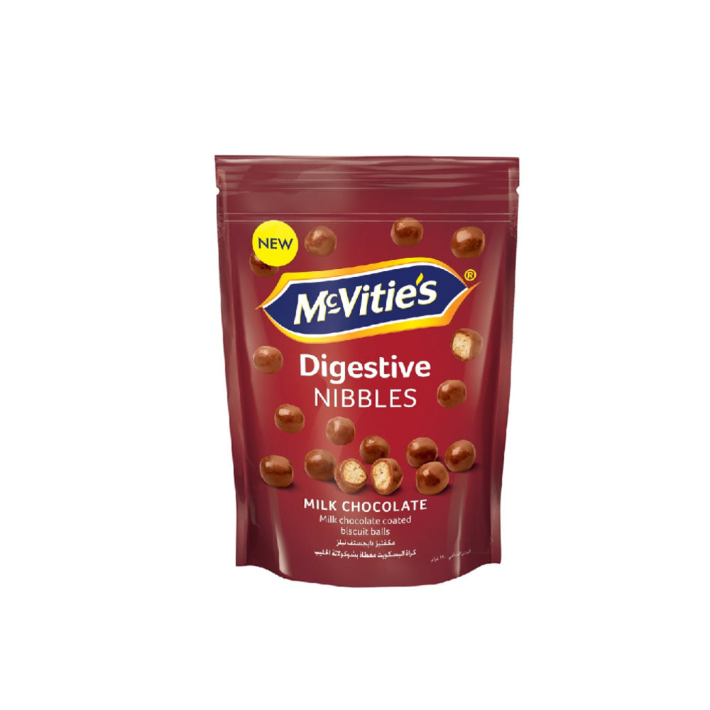 McVities Nibbles Milk Chocolate 120G