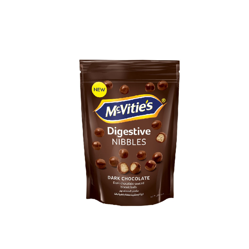 McVities Nibbles Dark Chocolate 120G