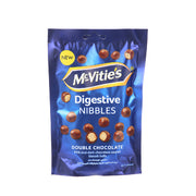 McVities Nibbles Double Chocolate 120gm