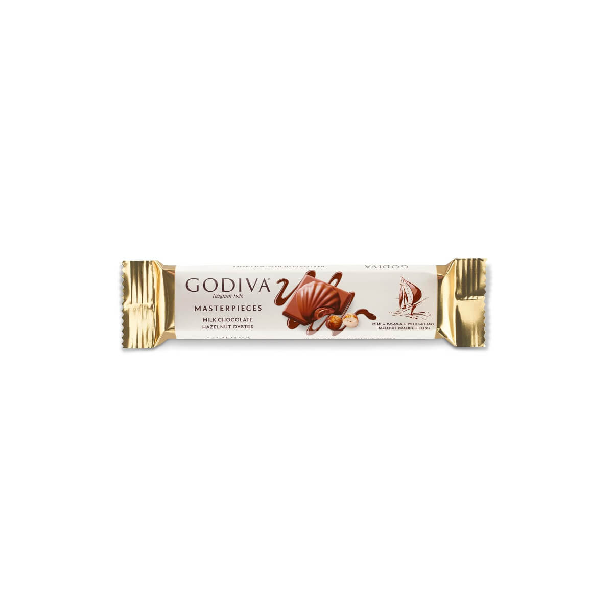 Godiva Masterpiece Hazelnut Oyster Dark Chcolate 30g