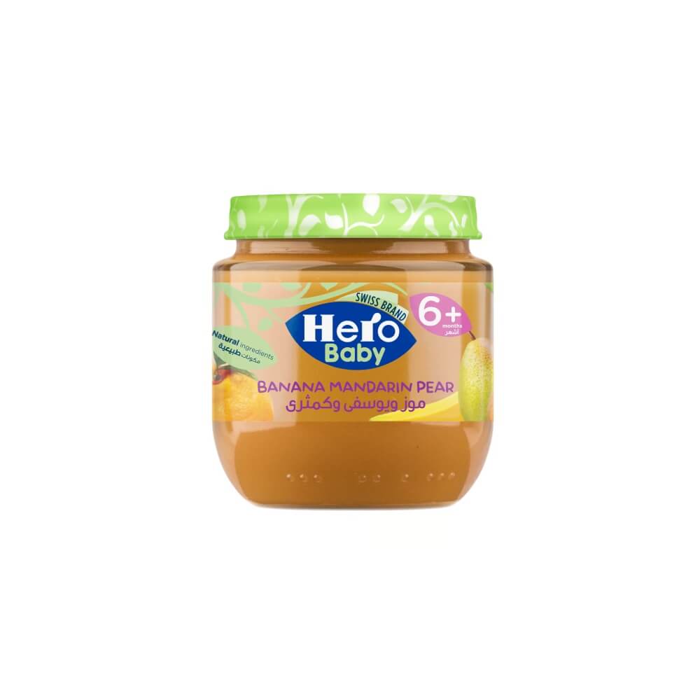 Hero Baby Banana Mandarin Pear 125G