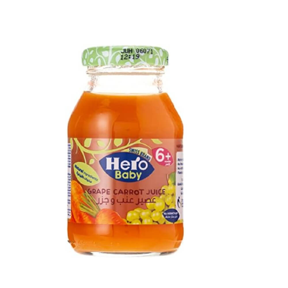 Hero Baby Grape With Carrots Juice 130ml