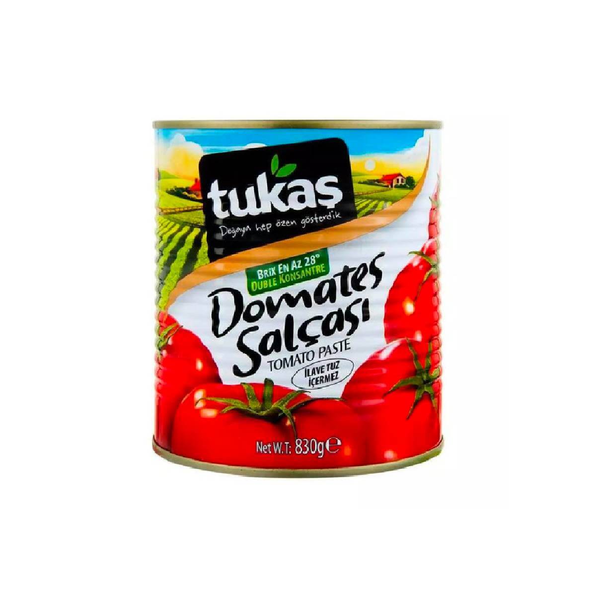 Turkish Tukas Tomato Paste (Domates Salcasi) 830g