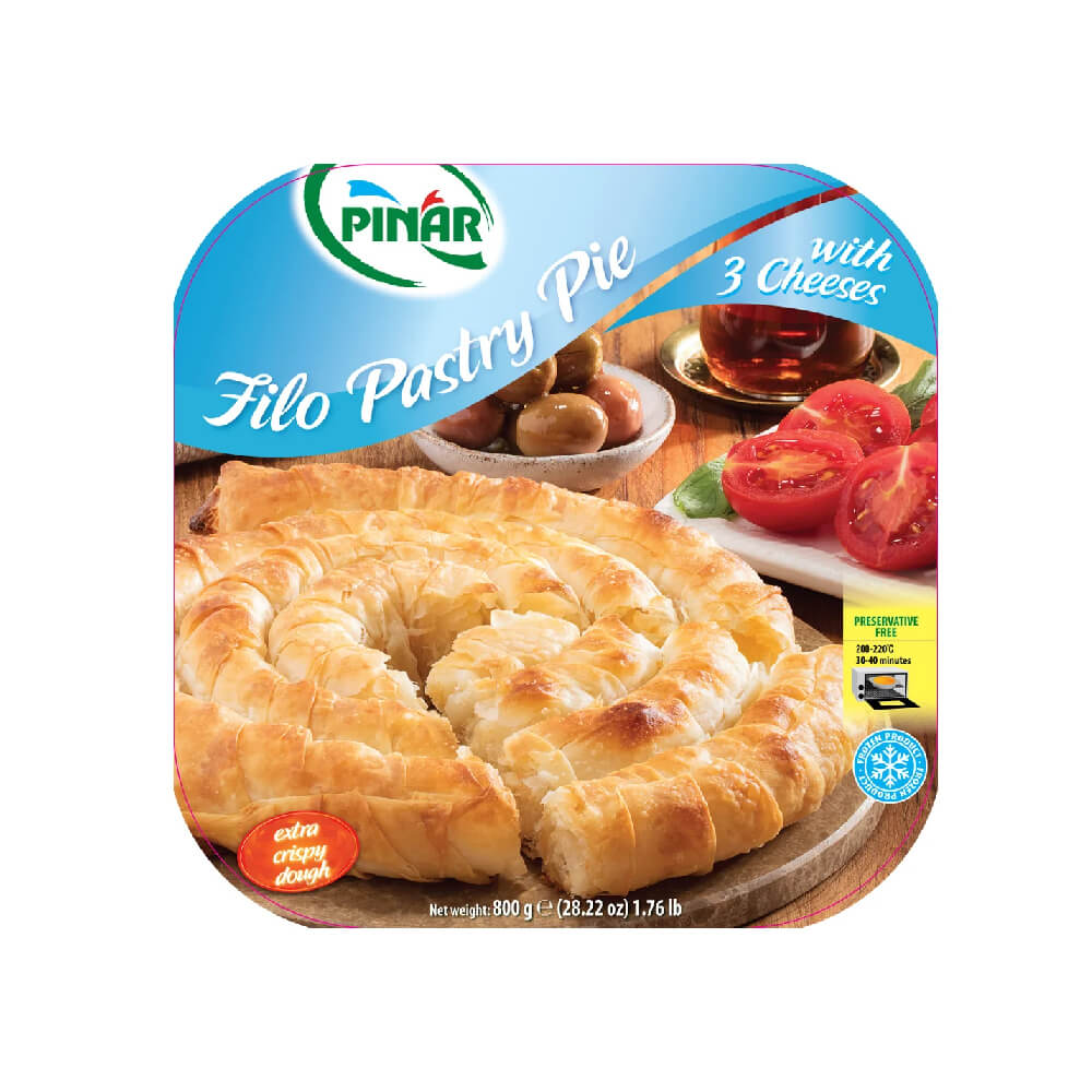 Pinar Filo Pastry Pie 3 Cheeses 800gm