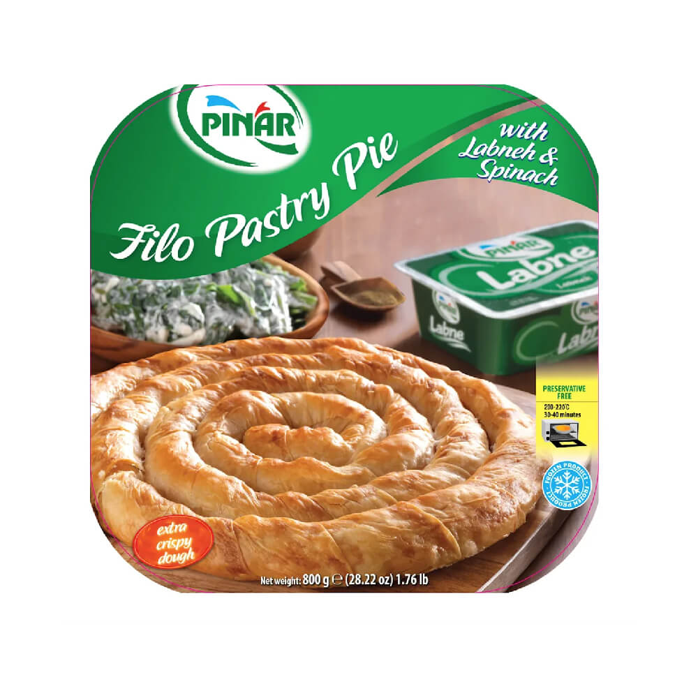 Pinar Filo Pastry Pie Labneh & Spinach 800gm