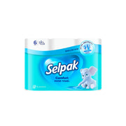 Selpak Comfort Paper Towel 2Ply 6 Rolls