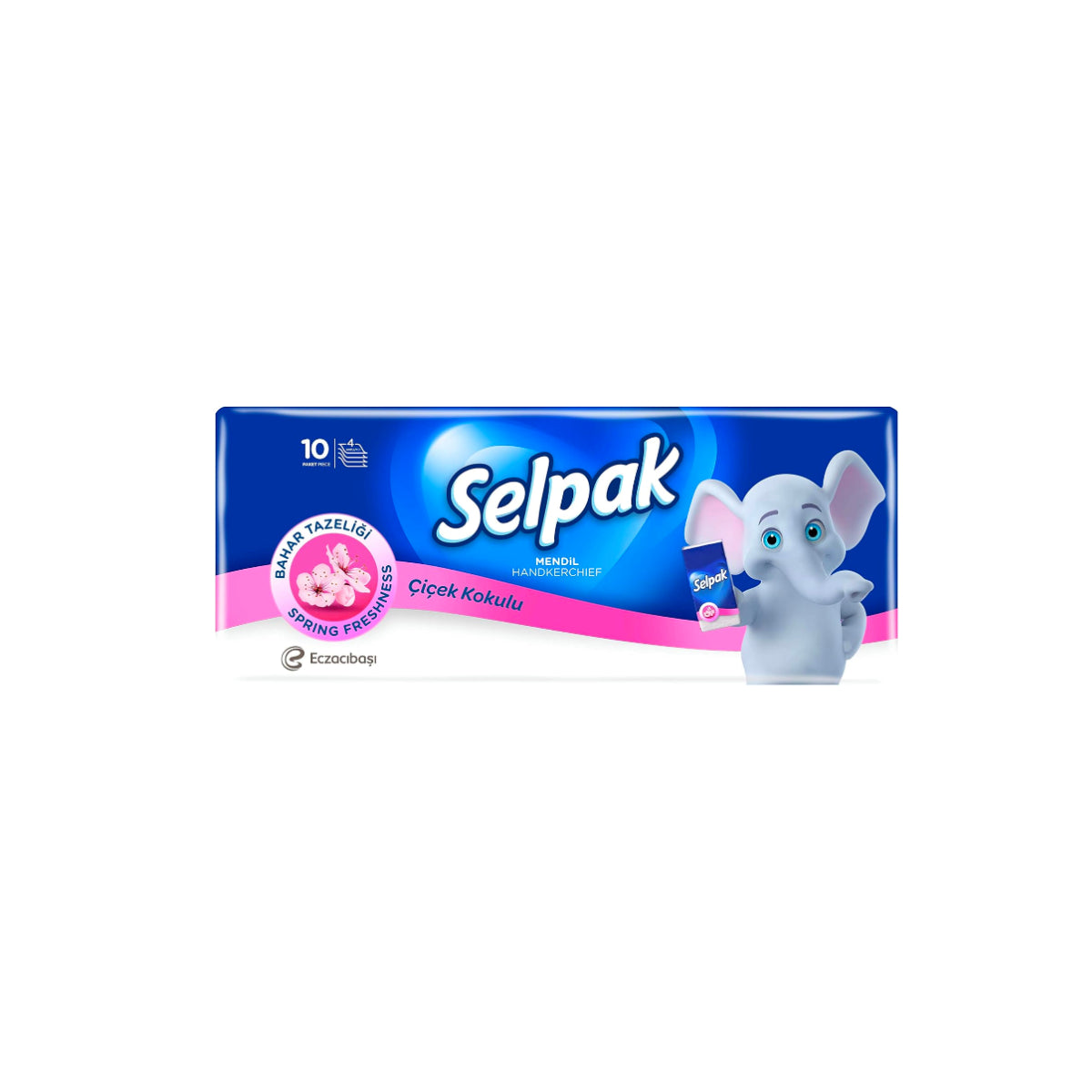 Selpak Flower Scented Handkerchief Pocket Tissues 10 Pack