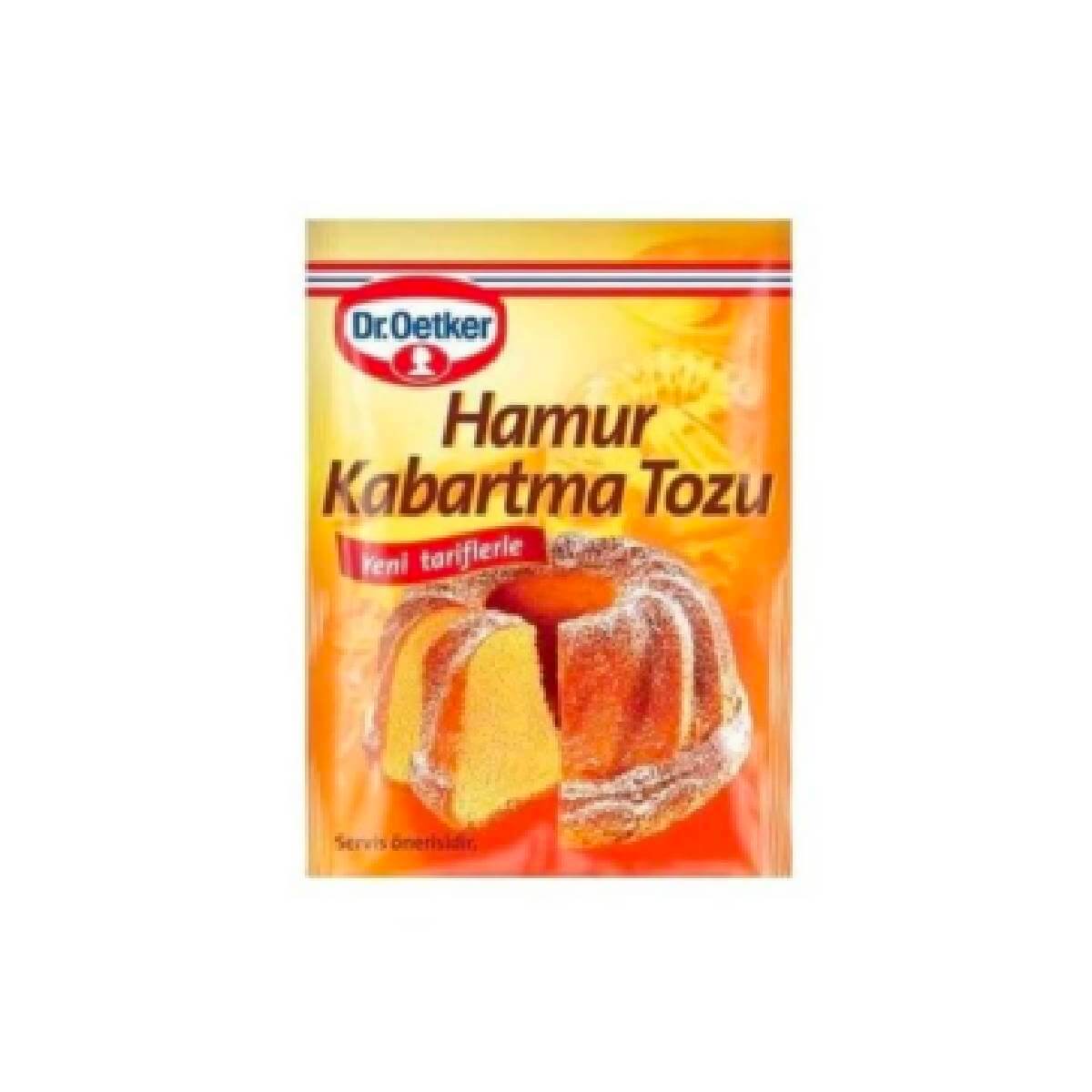 Turkish Dr. Oetker Dough Baking Powder (Hamur Kabartma Tozu) 50g