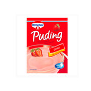 Turkish Dr. Oetker Pudding With Strawberry (Puding Çilekli) 120g