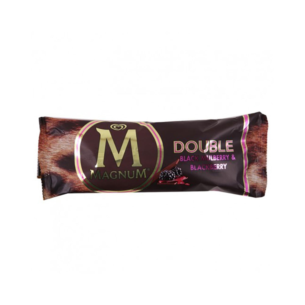 Magnum Ice Cream Dble Black Mlberry & Blckberry 95ml