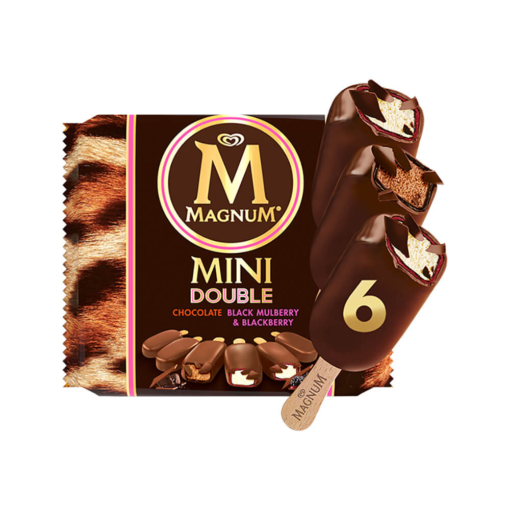 Magnum Mini Dark Chocolate Mulberry 6x60ml