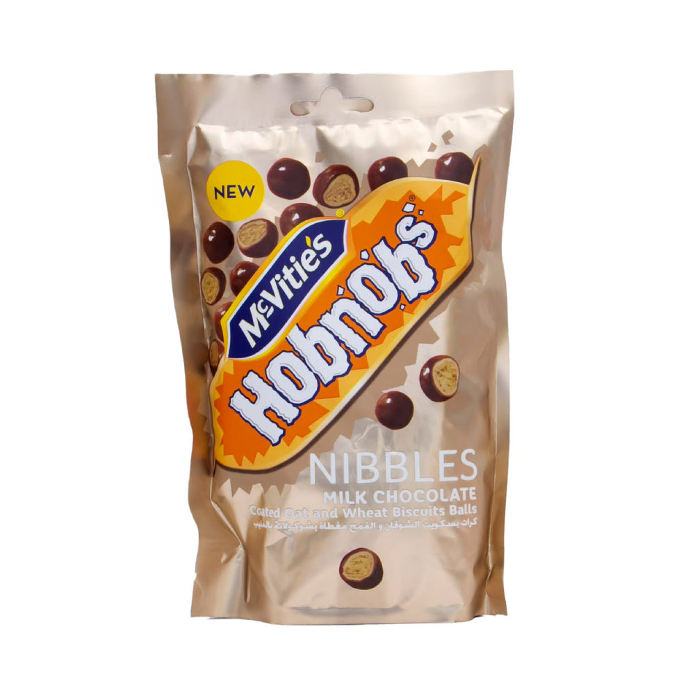 McVities Hobnobs Nibbles Milk Chocolate 120gm