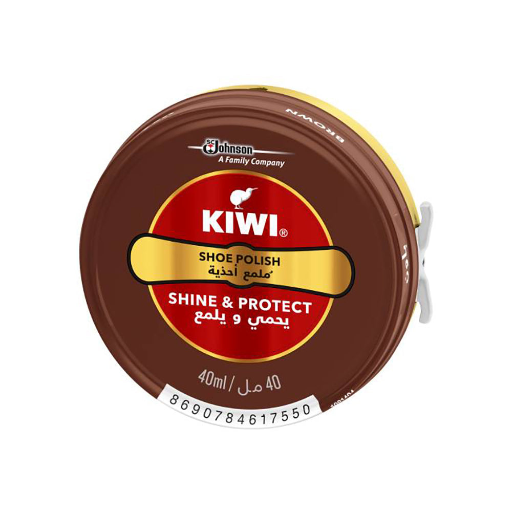 Kiwi Paste Shoe Polish Brown 40ml