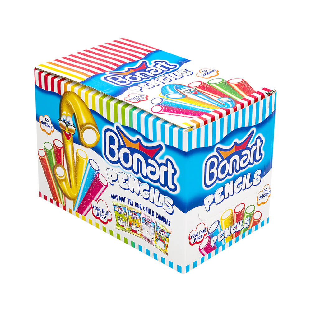 Bonart Pencils Filled Stck Gummy 90Gx12