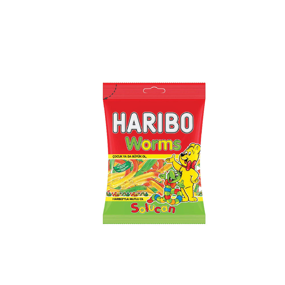Haribo Worms 80G