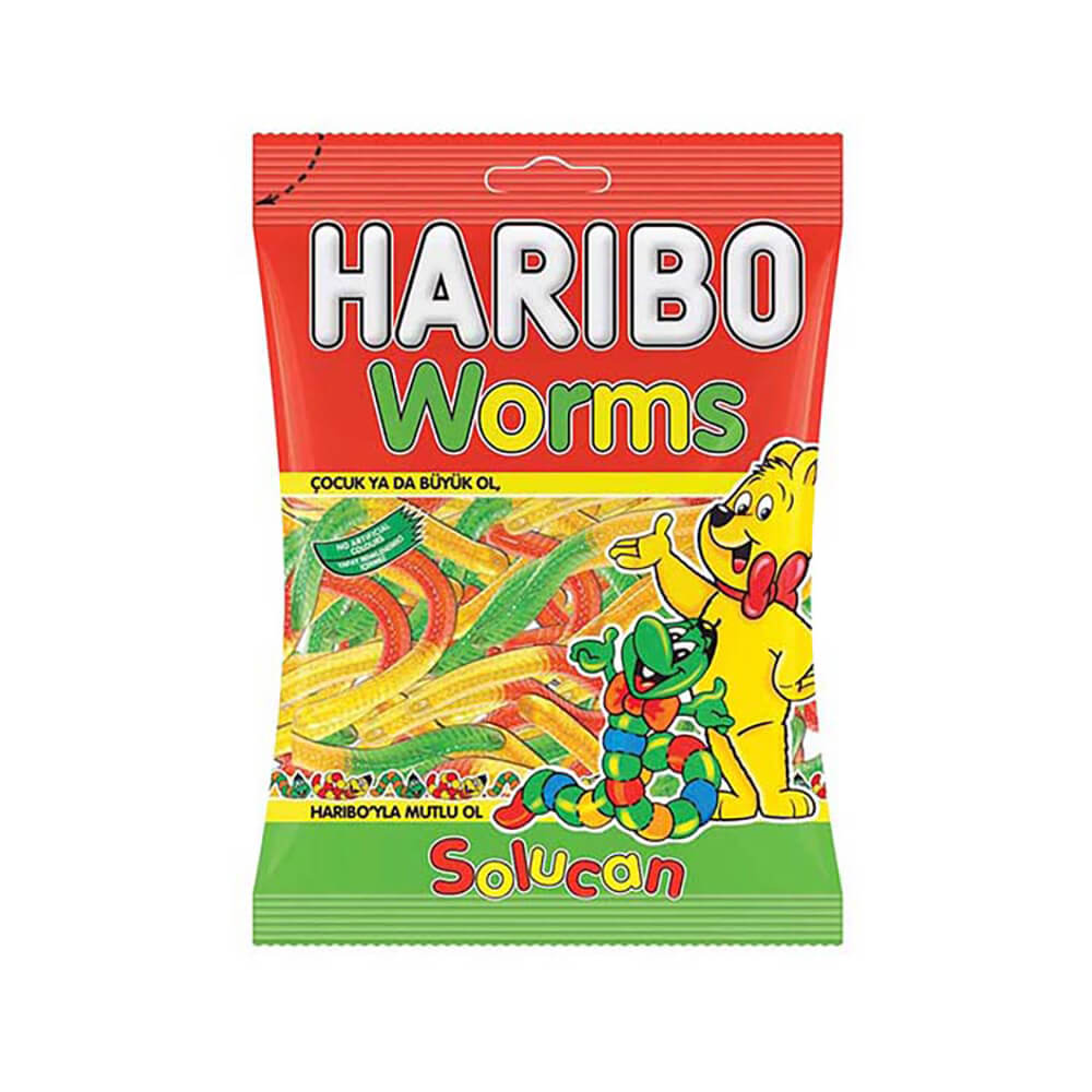 Haribo Worms 160G