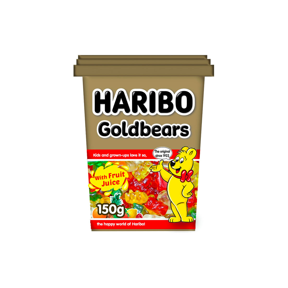 Haribo Gold Bears Gummy Candy 150g