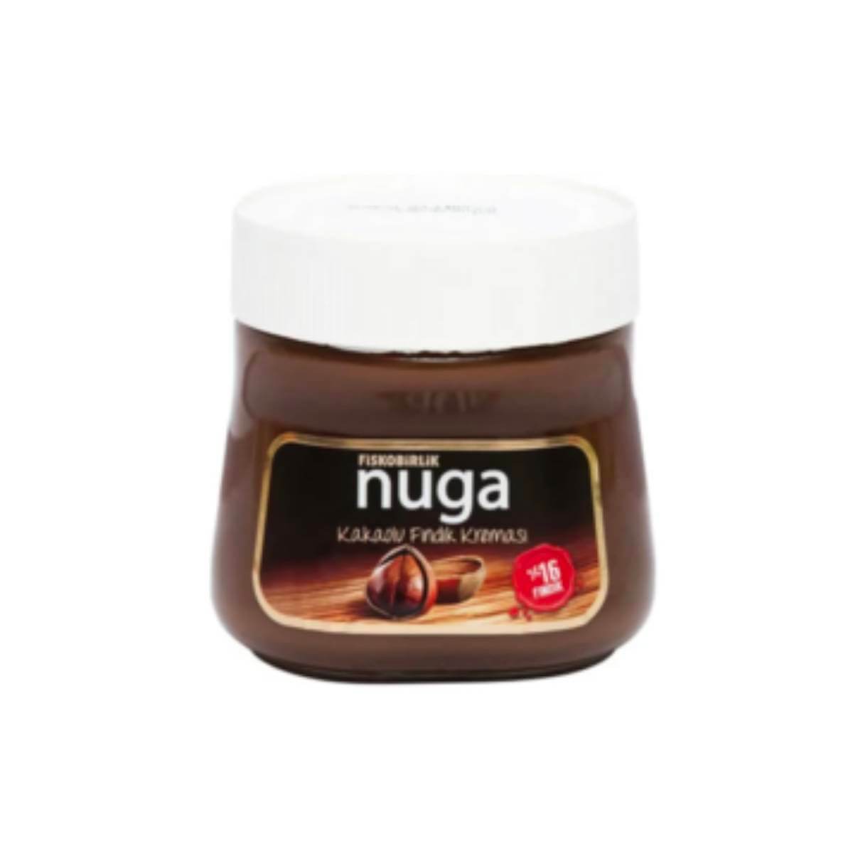 Turkish Fiskobirlik Nuga Hazelnut Spread With Cacao (Kakaolu Findik Kremasi) 350g
