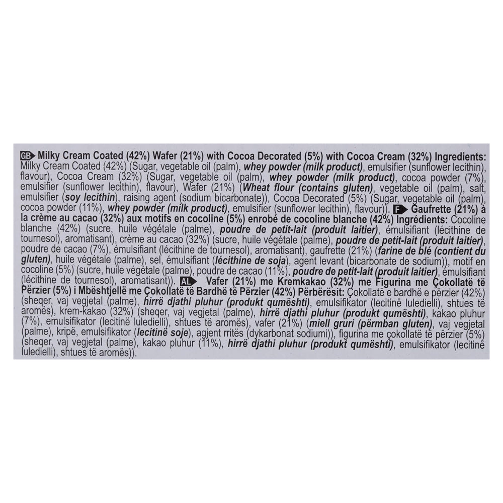 Solen Jacky Milky Cream Coated White Wafer 20g