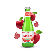 Turkish Kizilay Apple Mineral Water (Aromali Dogal Zengin Mineralli Gazli Icecek) 200ml
