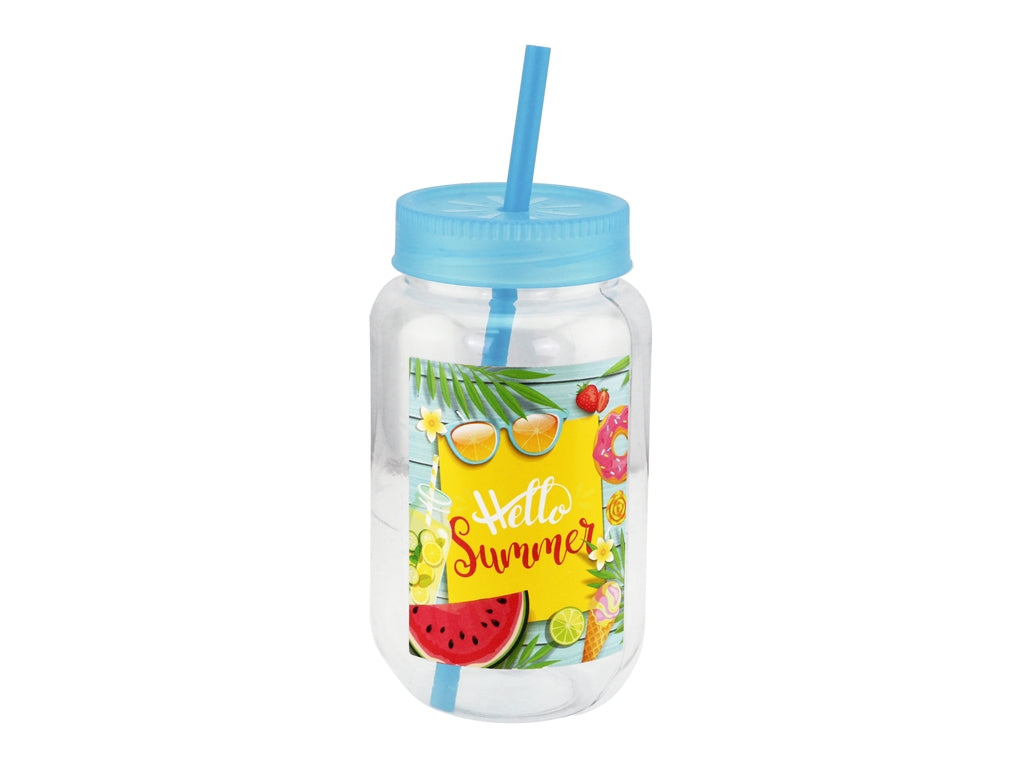 QLUX Chico Plastic Cup With Straw