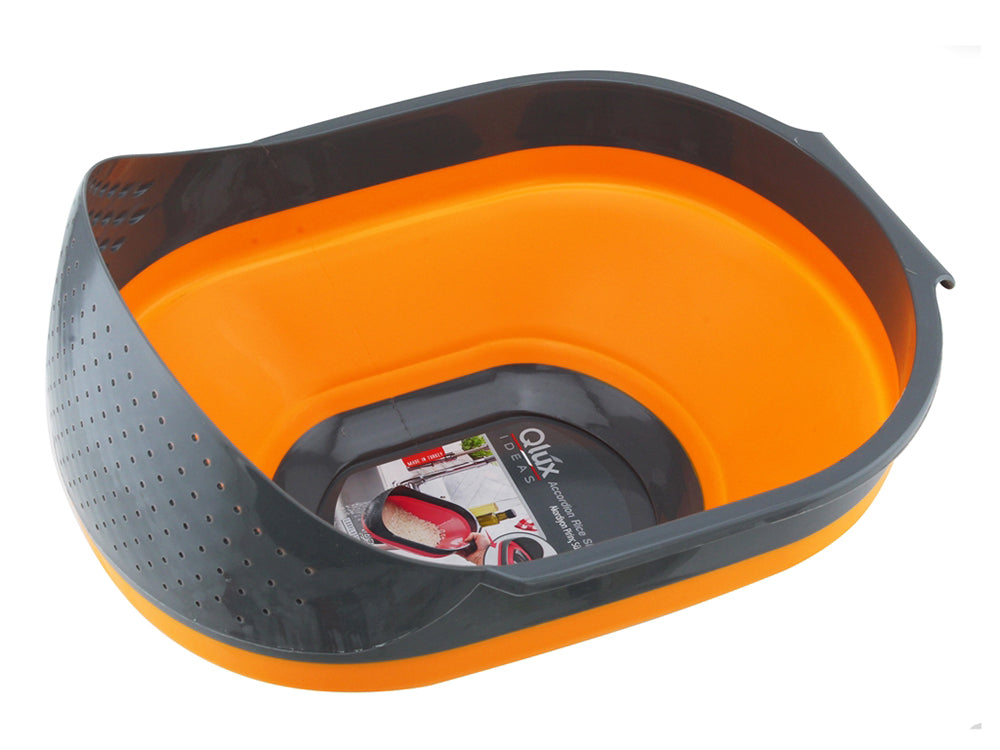 QLUX Accordion Rice Strainer